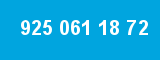 925 061 18 72 925 061 18 72